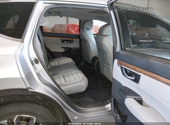 7FARW2H51NE015556 2022 HONDA CR-V Silver Vista de la etiqueta del VIN