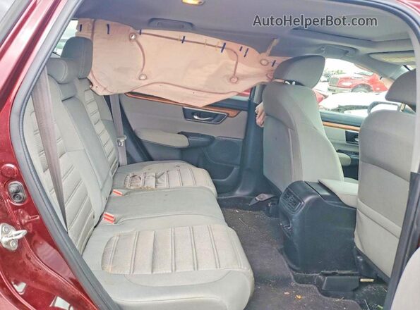 7FARW2H52JE103347 2018 HONDA CR-V Burgundy Вид задньої частини салону