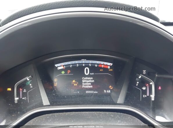 7FARW2H52KE013438 2019 HONDA CR-V White Вид задніх сидінь