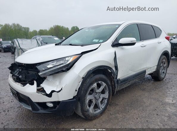 7FARW2H52KE013438 2019 HONDA CR-V White Передня ліва чверть
