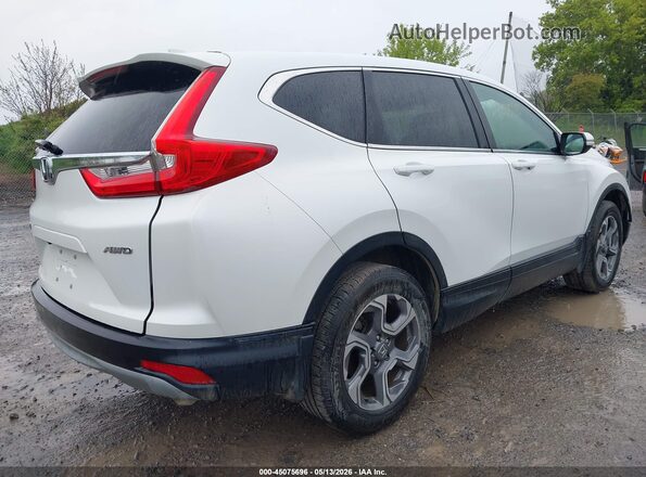 7FARW2H52KE013438 2019 HONDA CR-V White Задня права чверть