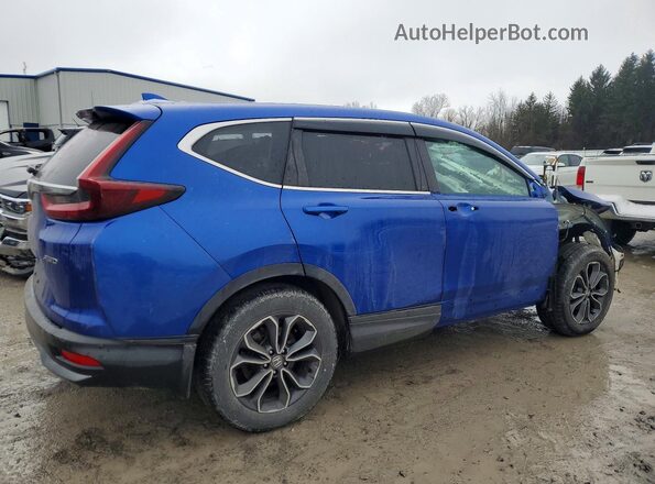 7FARW2H52LE020553 2020 HONDA CR-V Blue Tył prawy