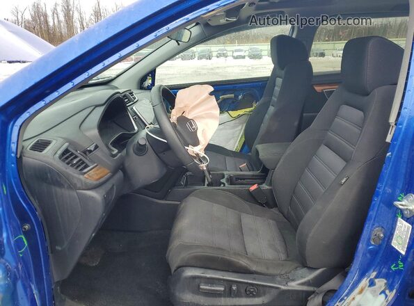 7FARW2H52LE020553 2020 HONDA CR-V Blue Widok wnętrza z przodu