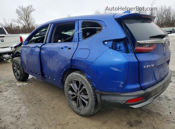 7FARW2H52LE020553 2020 HONDA CR-V Blue Tył lewy