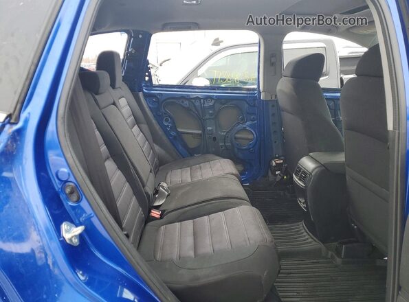 7FARW2H52LE020553 2020 HONDA CR-V Blue Widok wnętrza z tyłu