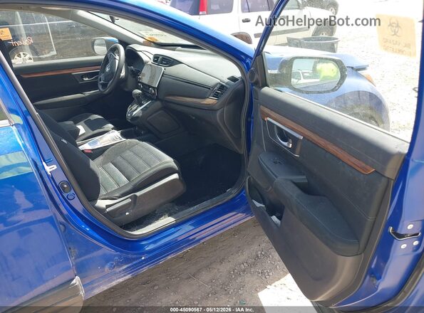 7FARW2H52ME007562 2021 HONDA CR-V Blue Widok wnętrza z przodu