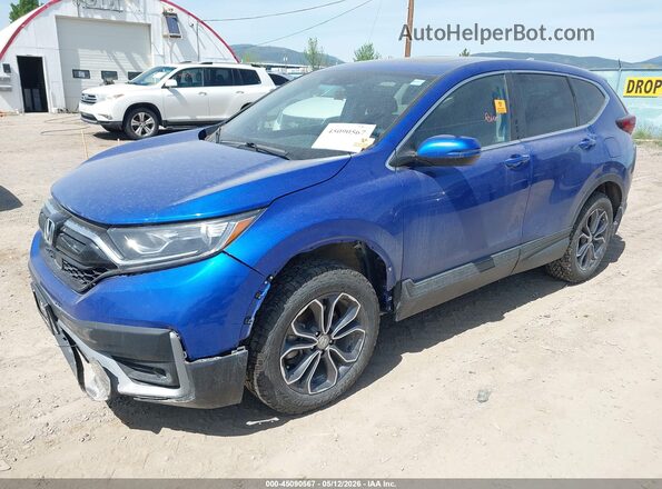 7FARW2H52ME007562 2021 HONDA CR-V Blue Przód lewy