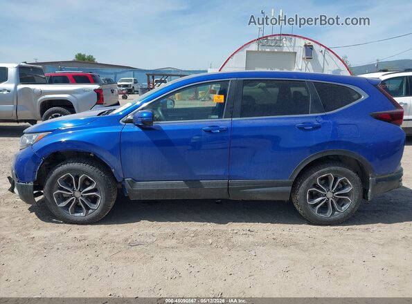 7FARW2H52ME007562 2021 HONDA CR-V Blue Widok wnętrza 360 stopni