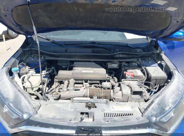 7FARW2H52ME007562 2021 HONDA CR-V Blue Widok z tyłu