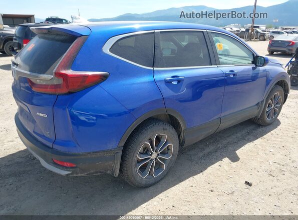 7FARW2H52ME007562 2021 HONDA CR-V Blue Tył prawy