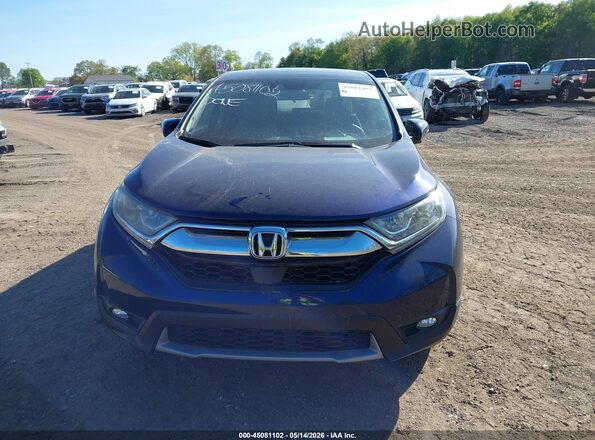 7FARW2H53JE041313 2018 HONDA CR-V Blue Vista del salpicadero