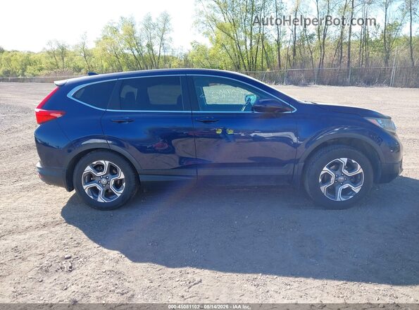 7FARW2H53JE041313 2018 HONDA CR-V Blue Vista del cuadro de instrumentos