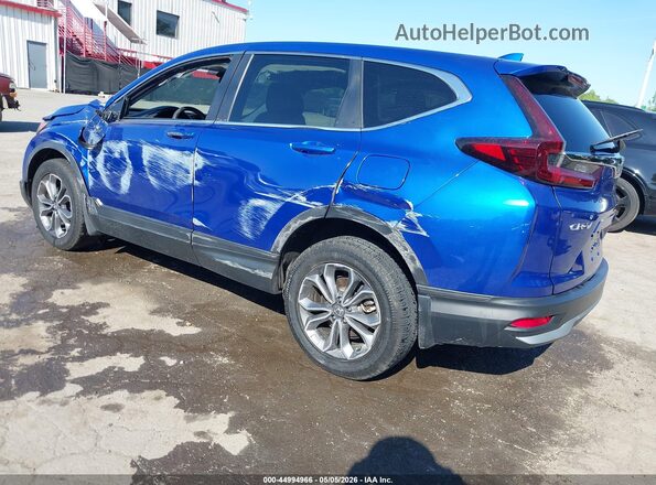 7FARW2H53ME017002 2021 HONDA CR-V Blue Հետևի ձախ