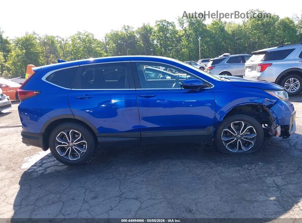 7FARW2H53ME017002 2021 HONDA CR-V Blue Սալոնի հետևի տեսք