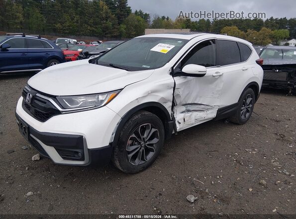 7FARW2H54NE028432 2022 HONDA CR-V Белый Передняя левая четверть