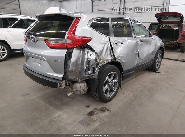 7FARW2H55KE041881 2019 HONDA CR-V Silver Հետևի աջ