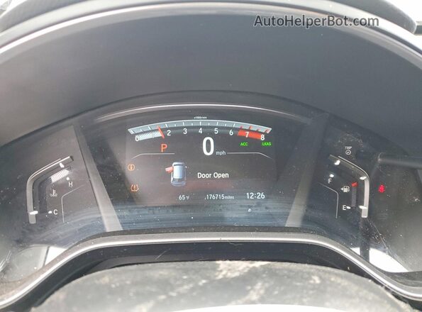 7FARW2H58JE016133 2018 HONDA CR-V Green Սարքավորումների վահանակի տեսք