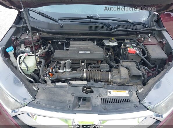 7FARW2H59KE004588 2019 HONDA CR-V Burgundy Widok z tyłu