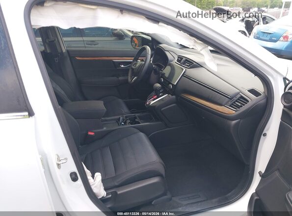 7FARW2H59KE016045 2019 HONDA CR-V White Вид салону спереду