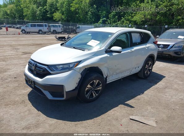 7FARW2H70ME027570 2021 HONDA CR-V White Vista tres cuartos delantera izquierda