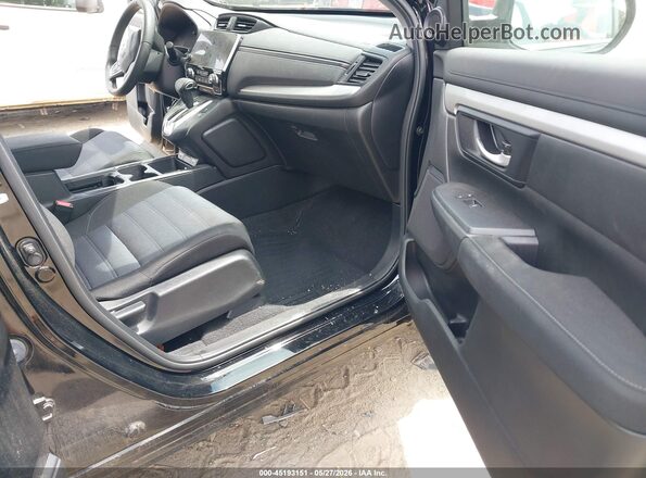 7FARW2H71NE003909 2022 HONDA CR-V Black Front interior view