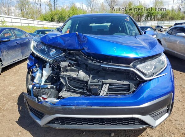 7FARW2H72ME027229 2021 HONDA CR-V Синий Вид спереди