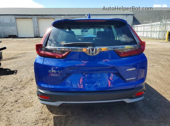 7FARW2H72ME027229 2021 HONDA CR-V Синий Вид сзади