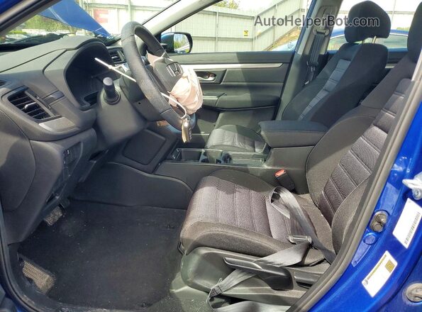 7FARW2H72ME027229 2021 HONDA CR-V Синий Вид салона спереди