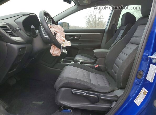 7FARW2H72ME030891 2021 HONDA CR-V Синий Вид салона спереди