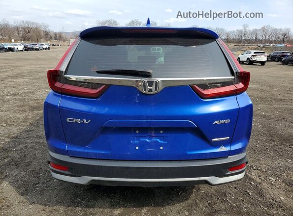 7FARW2H72ME030891 2021 HONDA CR-V Синий Вид сзади