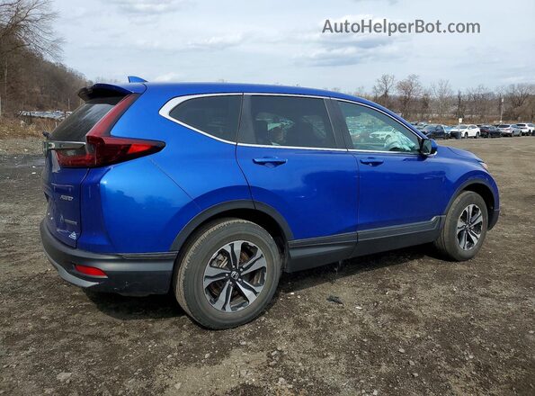 7FARW2H72ME030891 2021 HONDA CR-V Синий Задняя правая четверть