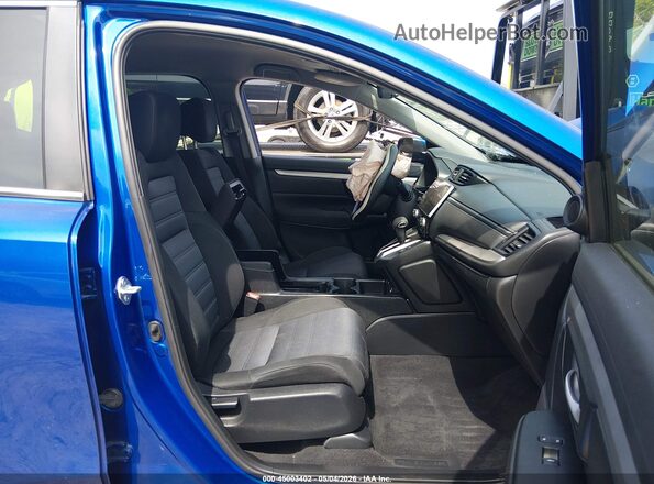 7FARW2H74ME033727 2021 HONDA CR-V Синий Вид салона спереди