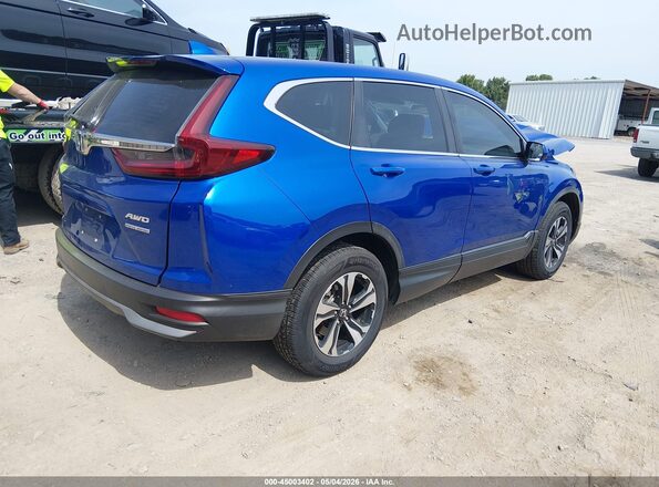 7FARW2H74ME033727 2021 HONDA CR-V Синий Задняя правая четверть