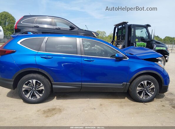 7FARW2H74ME033727 2021 HONDA CR-V Синий Панорамный вид салона 360°