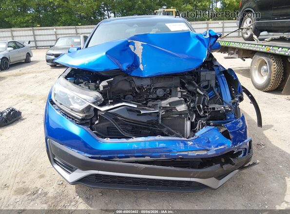 7FARW2H74ME033727 2021 HONDA CR-V Синий Вид задней части салона