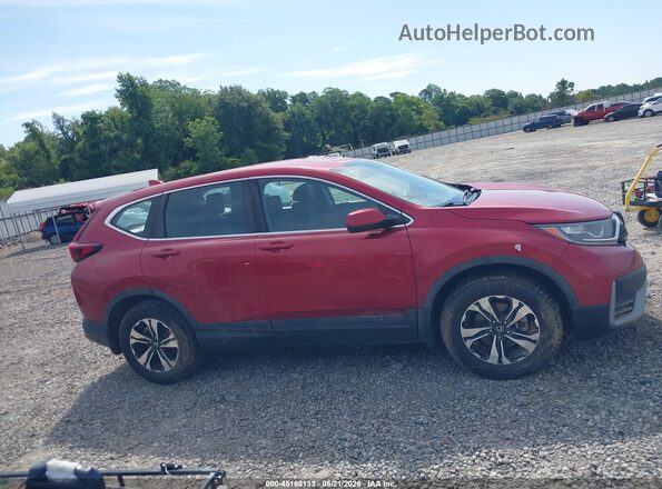7FARW2H76ME033535 2021 HONDA CR-V Red Widok wnętrza z tyłu