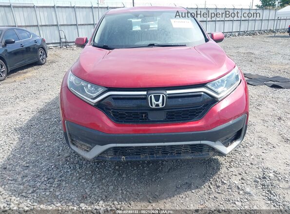 7FARW2H76ME033535 2021 HONDA CR-V Red Widok zestawu wskaźników