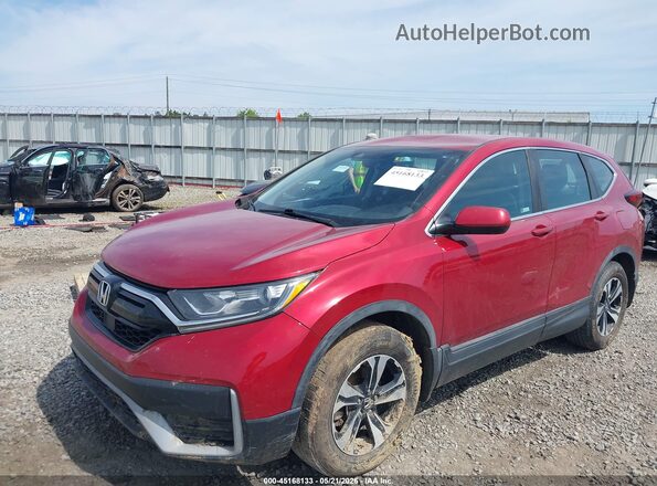 7FARW2H76ME033535 2021 HONDA CR-V Red Widok z przodu