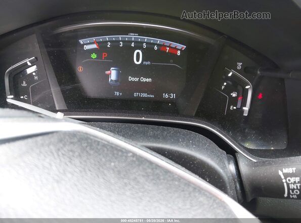 7FARW2H80JE098045 2018 HONDA CR-V Blue Հետևի նստատեղերի տեսք