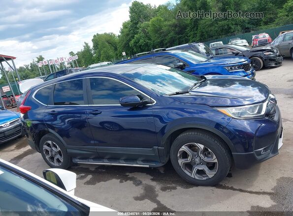 7FARW2H80JE098045 2018 HONDA CR-V Blue Սալոնի 360 աստիճան տեսք