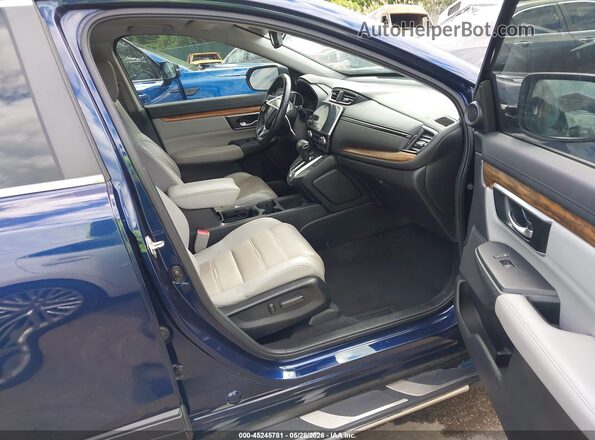 7FARW2H80JE098045 2018 HONDA CR-V Blue Սալոնի դիմացի տեսք