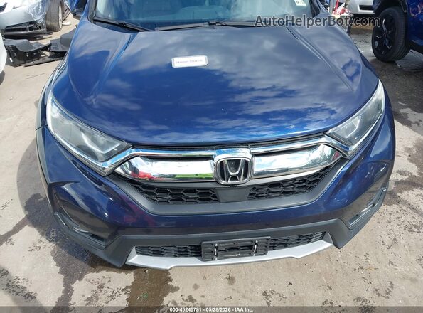 7FARW2H80JE098045 2018 HONDA CR-V Blue Հետևի տեսք