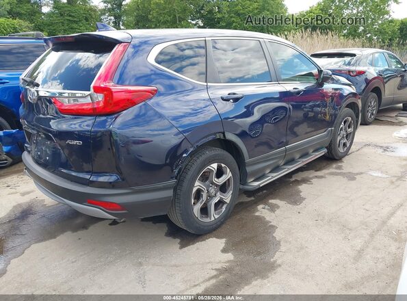 7FARW2H80JE098045 2018 HONDA CR-V Blue Հետևի աջ