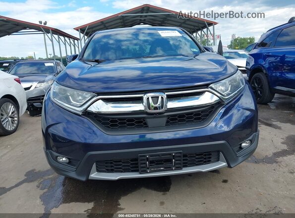 7FARW2H80JE098045 2018 HONDA CR-V Blue Սալոնի հետևի տեսք