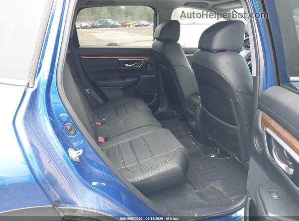 7FARW2H80ME001592 2021 HONDA CR-V Blue Widok naklejki z numerem VIN