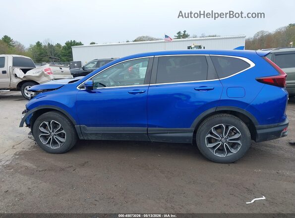 7FARW2H80ME001592 2021 HONDA CR-V Blue 