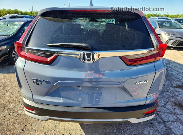 7FARW2H81ME033077 2021 HONDA CR-V Blue Vista trasera