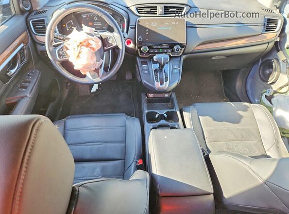 7FARW2H81ME033077 2021 HONDA CR-V Blue Vista del salpicadero