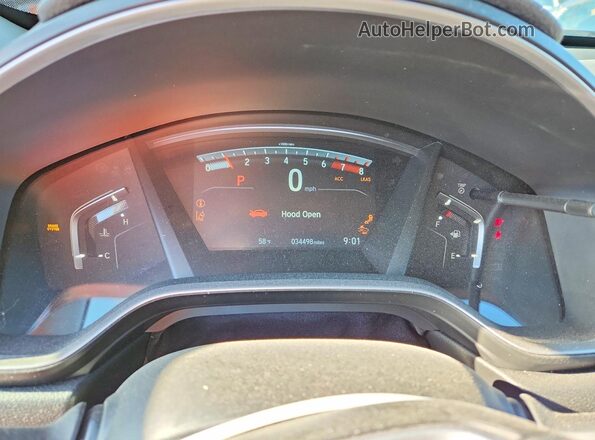 7FARW2H81ME033077 2021 HONDA CR-V Blue Vista del cuadro de instrumentos