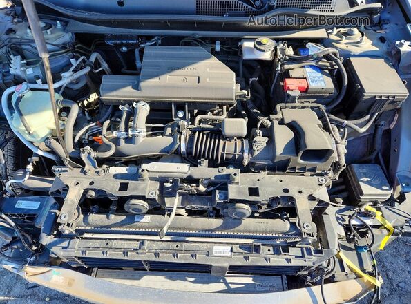 7FARW2H81ME033077 2021 HONDA CR-V Blue Vista del compartimento del motor